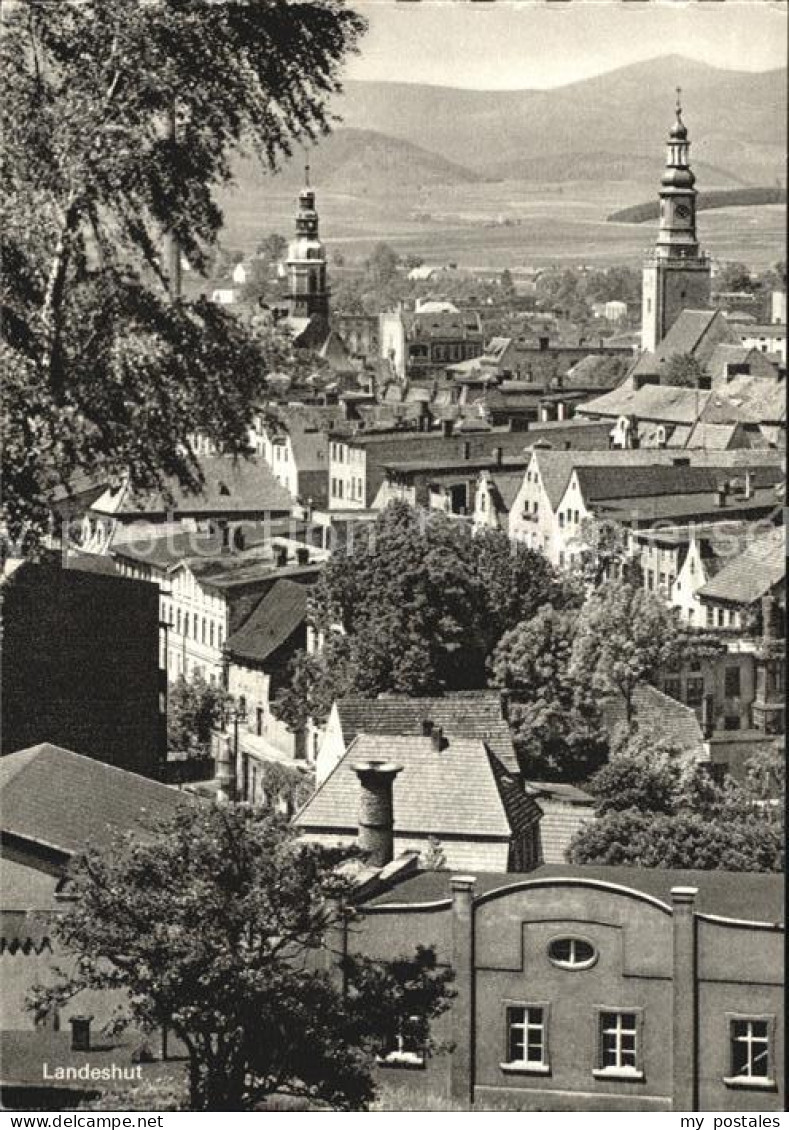 72403655 Landeshut Schlesien Ortsansicht mit Kirche Landeshut Schlesien