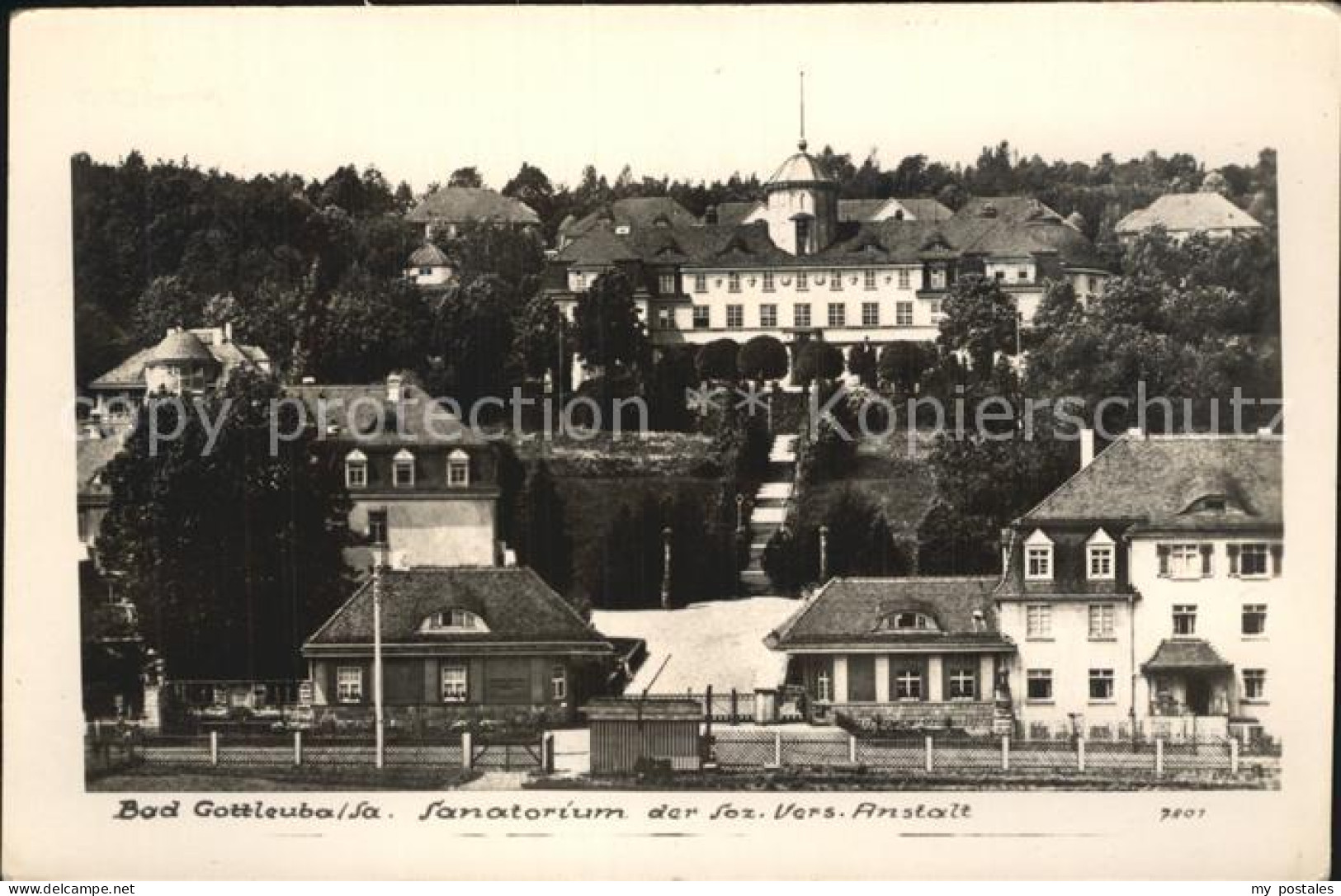 72412903 Bad Gottleuba-Berggiesshuebel Sanatorium der SVA Bad Gottleuba