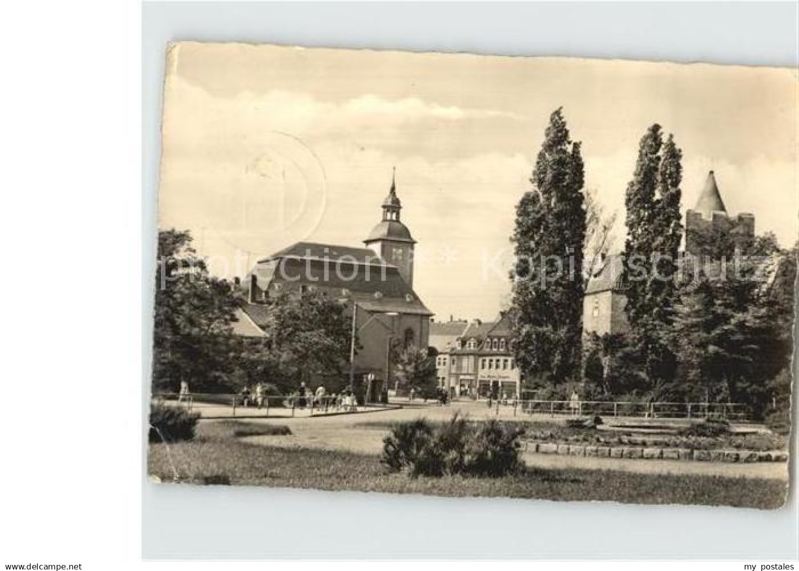 72413202 Naumburg Saale Stephansplatz Kirche