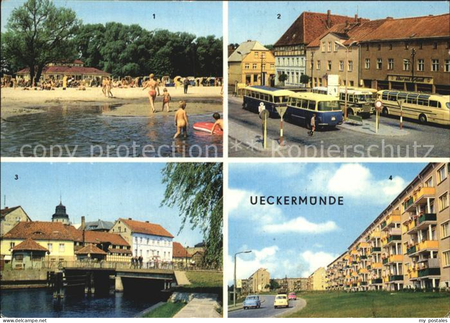 72424020 Ueckermuende Mecklenburg Vorpommern Hofbad Hafen  Ueckermuende