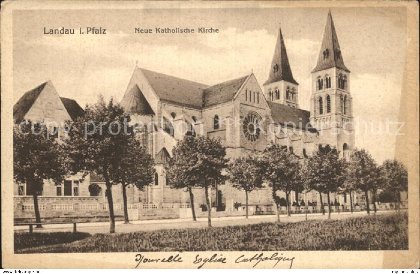 72433939 Landau Pfalz Katholische Kirche Landau