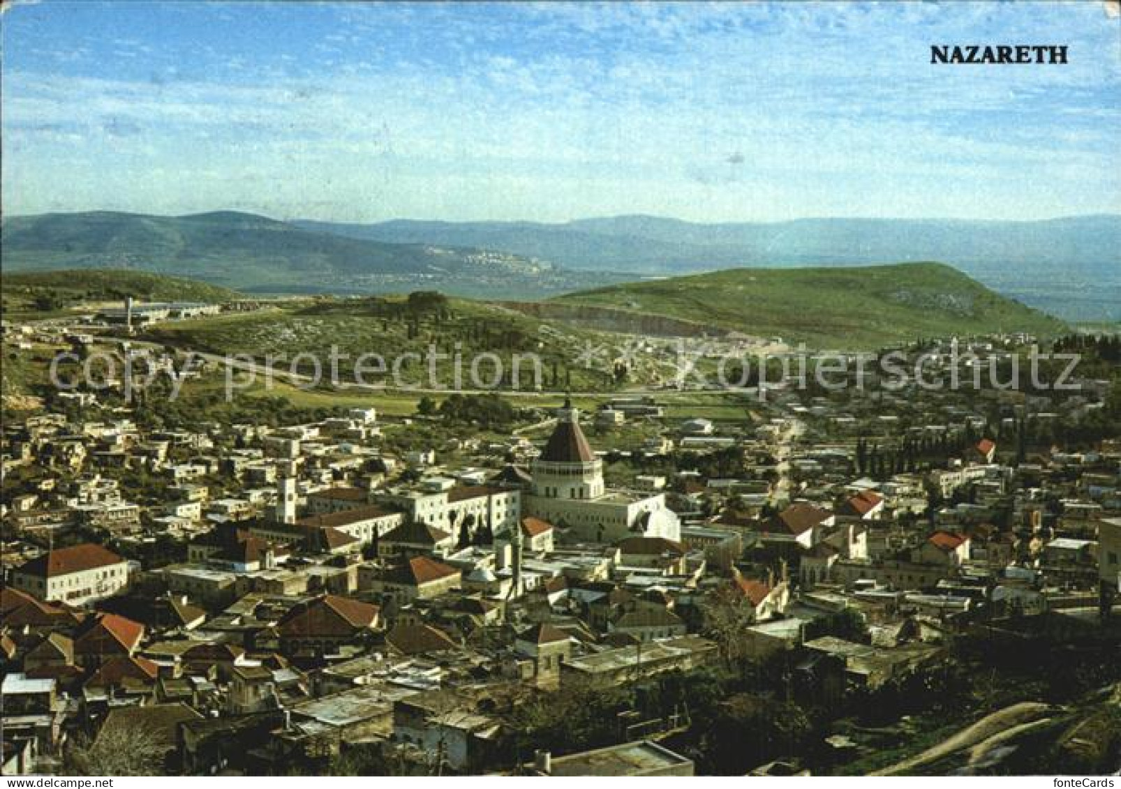 72434419 Nazareth Israel Panorama aegypten Israel Kreuzfahrt