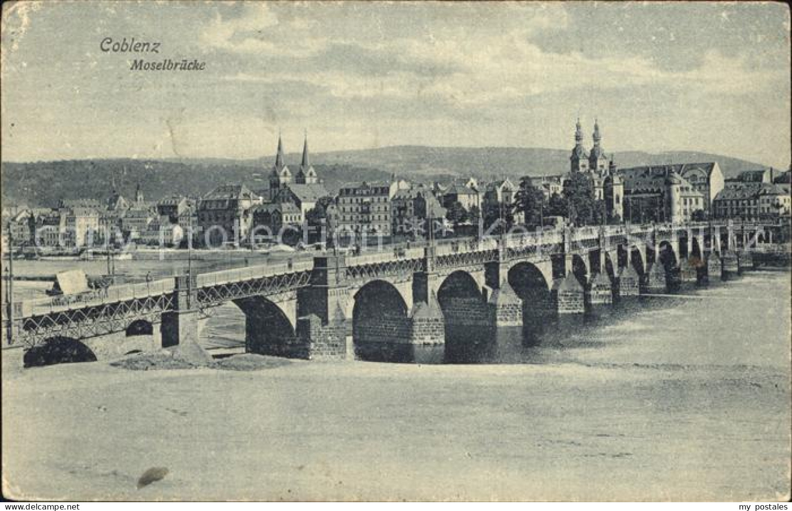 72434441 Koblenz Rhein Moselbruecke Koblenz