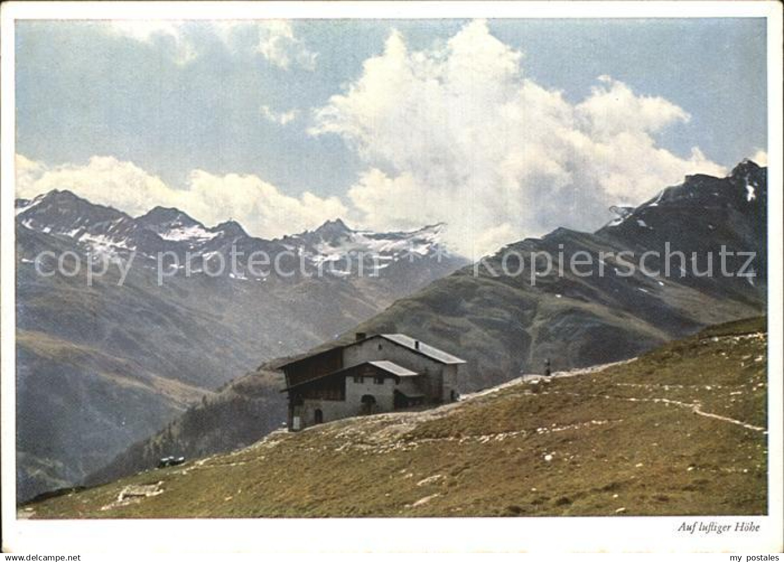 72446405 Vorarlberg Bergstation der Galzigbahn Vorarlberg