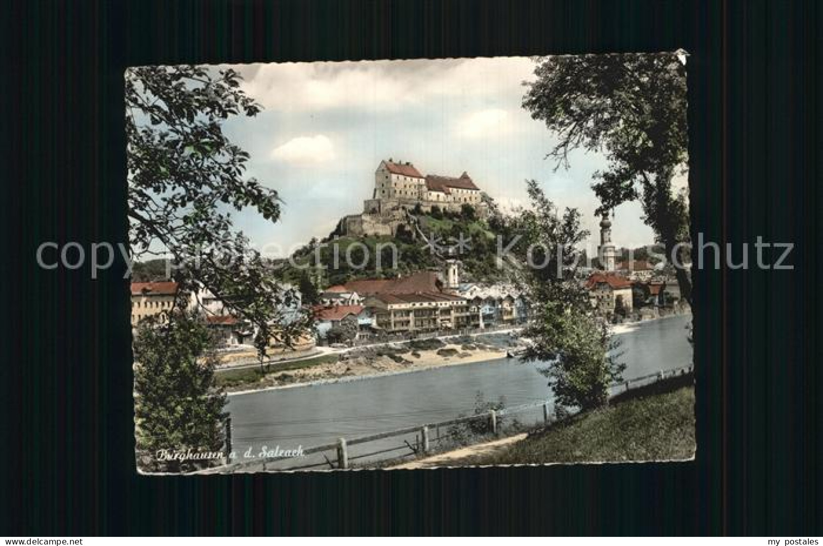 72446711 Burghausen Salzach Teilansicht  Burghausen