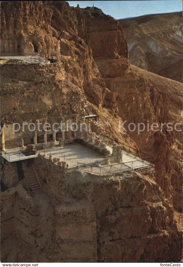 72450710 Totes Meer Dead Sea Festung Masada