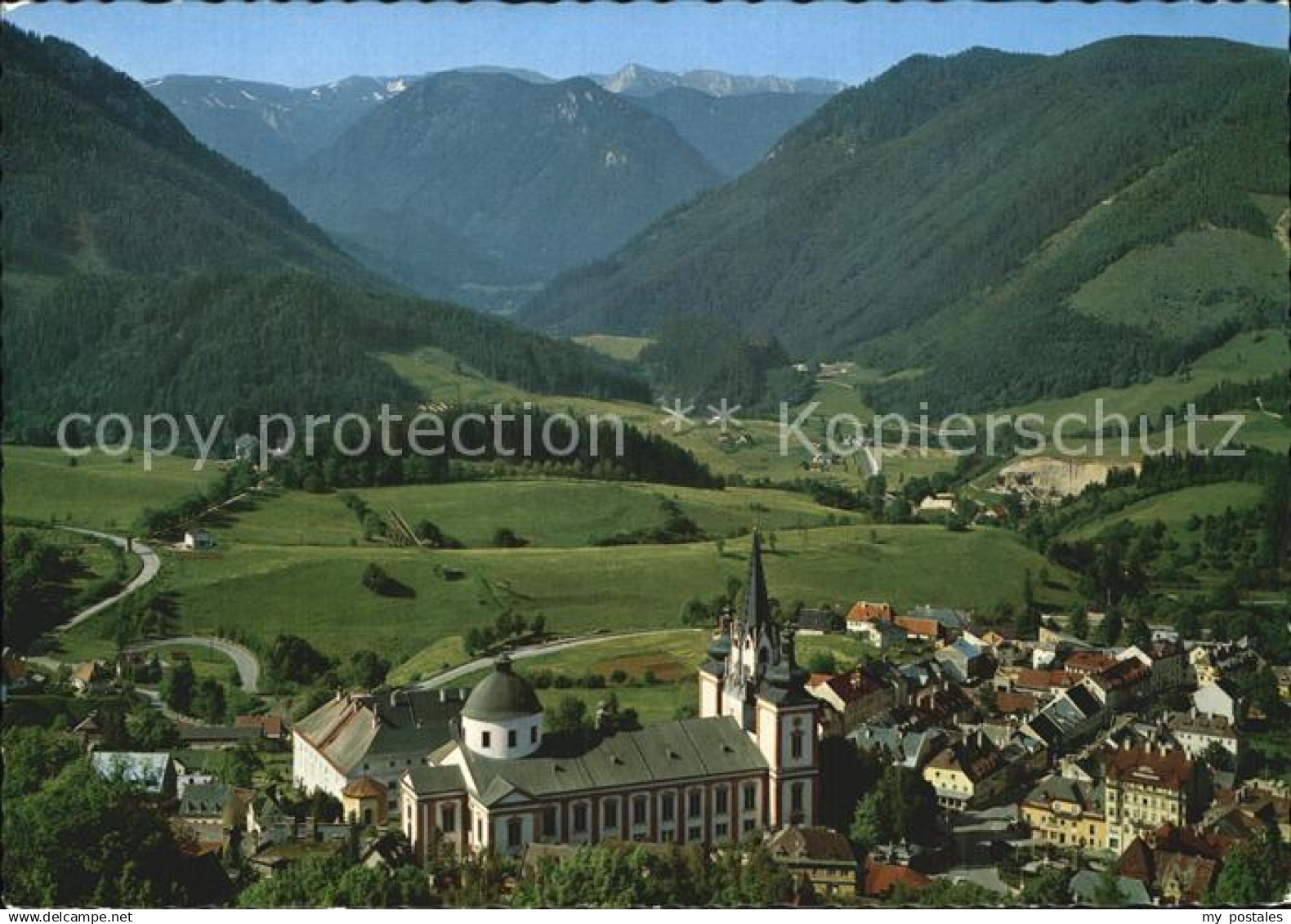 72450909 Mariazell Steiermark Wallfahrtsort mit Hochschwab Mariazell