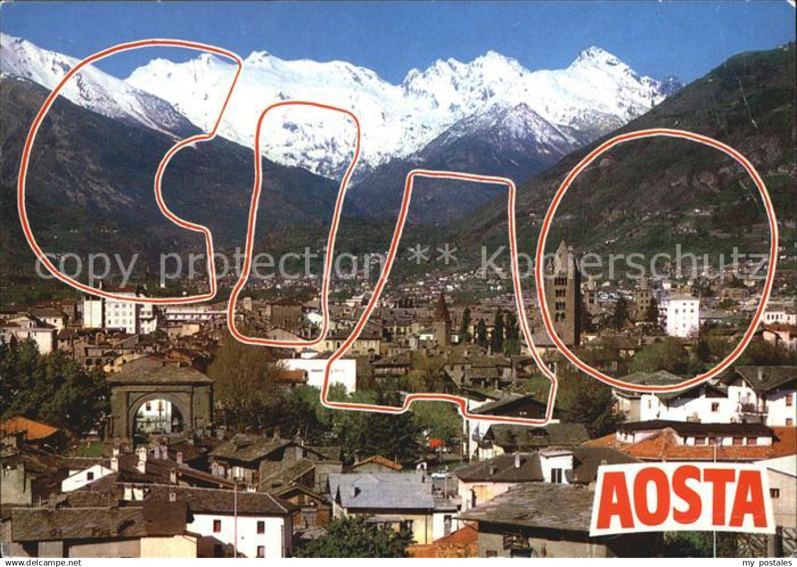 72454670 Aosta Valle d Aosta Panorama