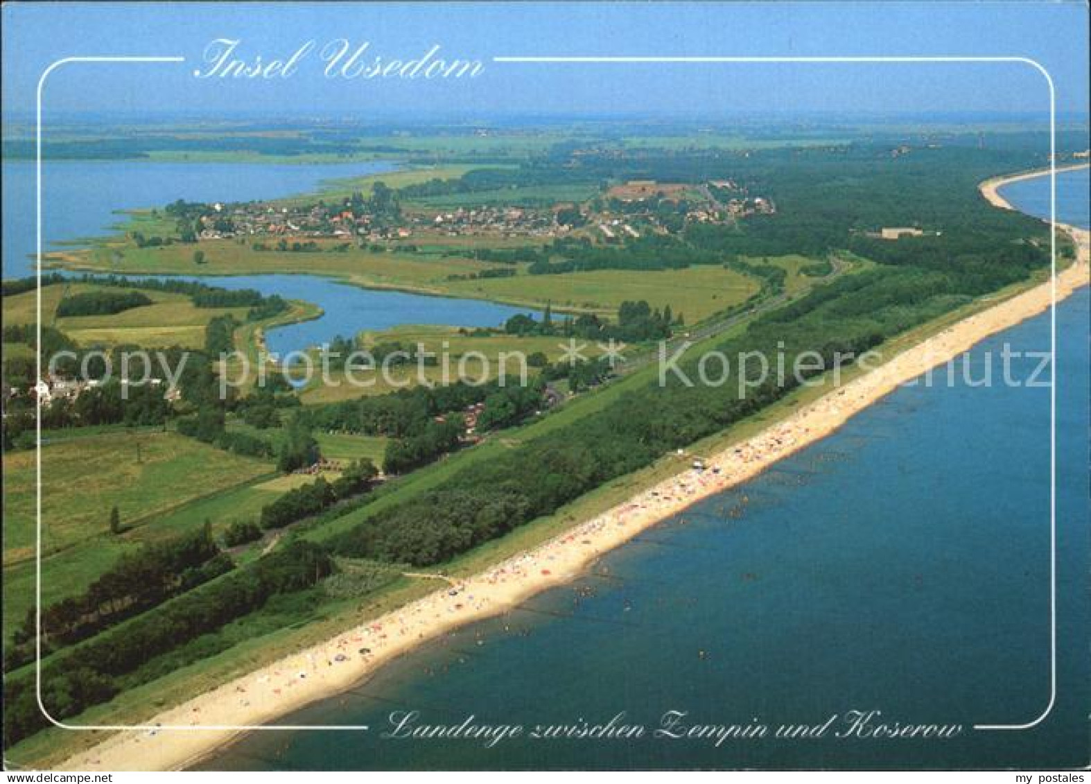 72457545 Usedom Landenge Koserow Zempin Ostsee Achterwasser Usedom