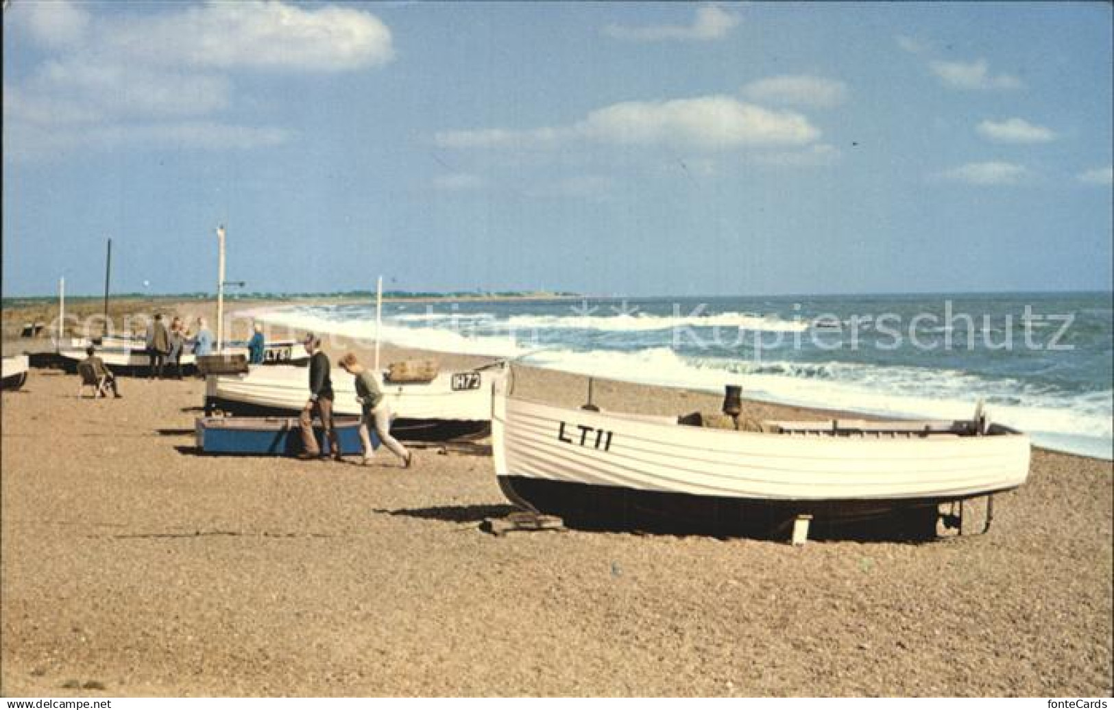 72458260 Suffolk Coastal Dunwich fishing boats Suffolk Coastal