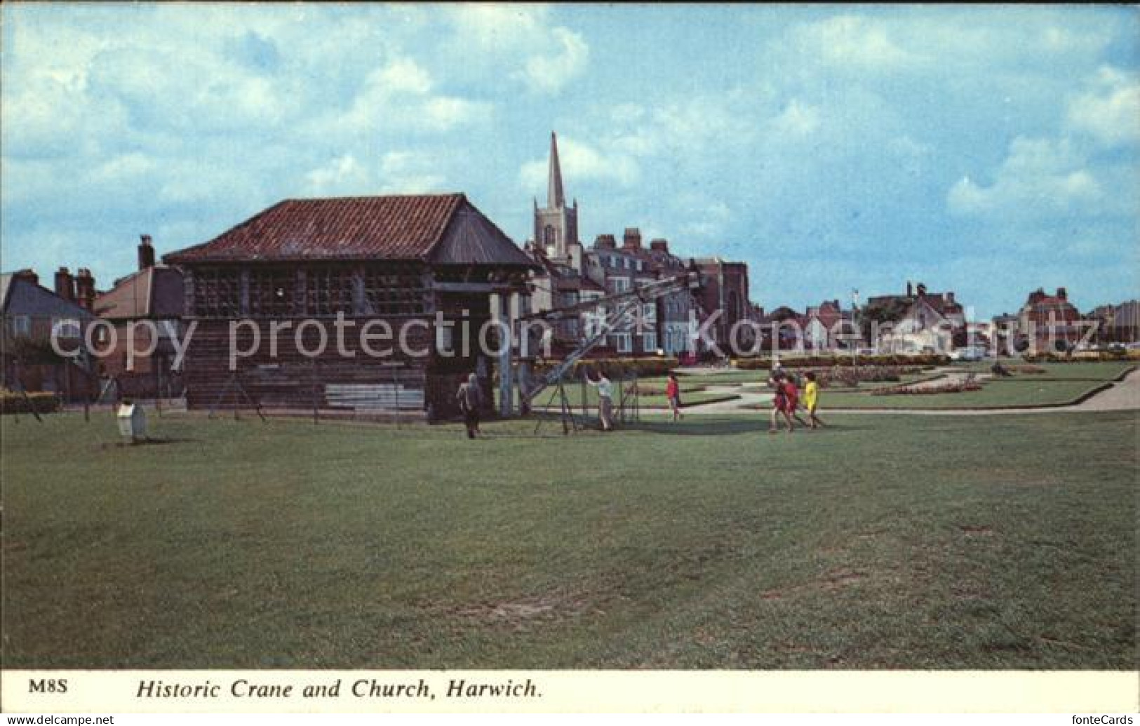 72458284 Harwich Essex Historic Crane Church  Harwich Essex