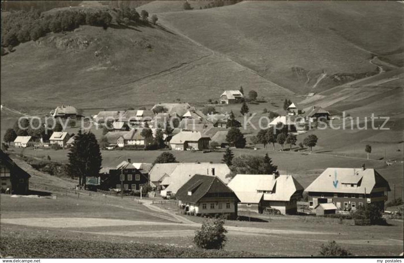 72466744 Bernau Schwarzwald Panorama