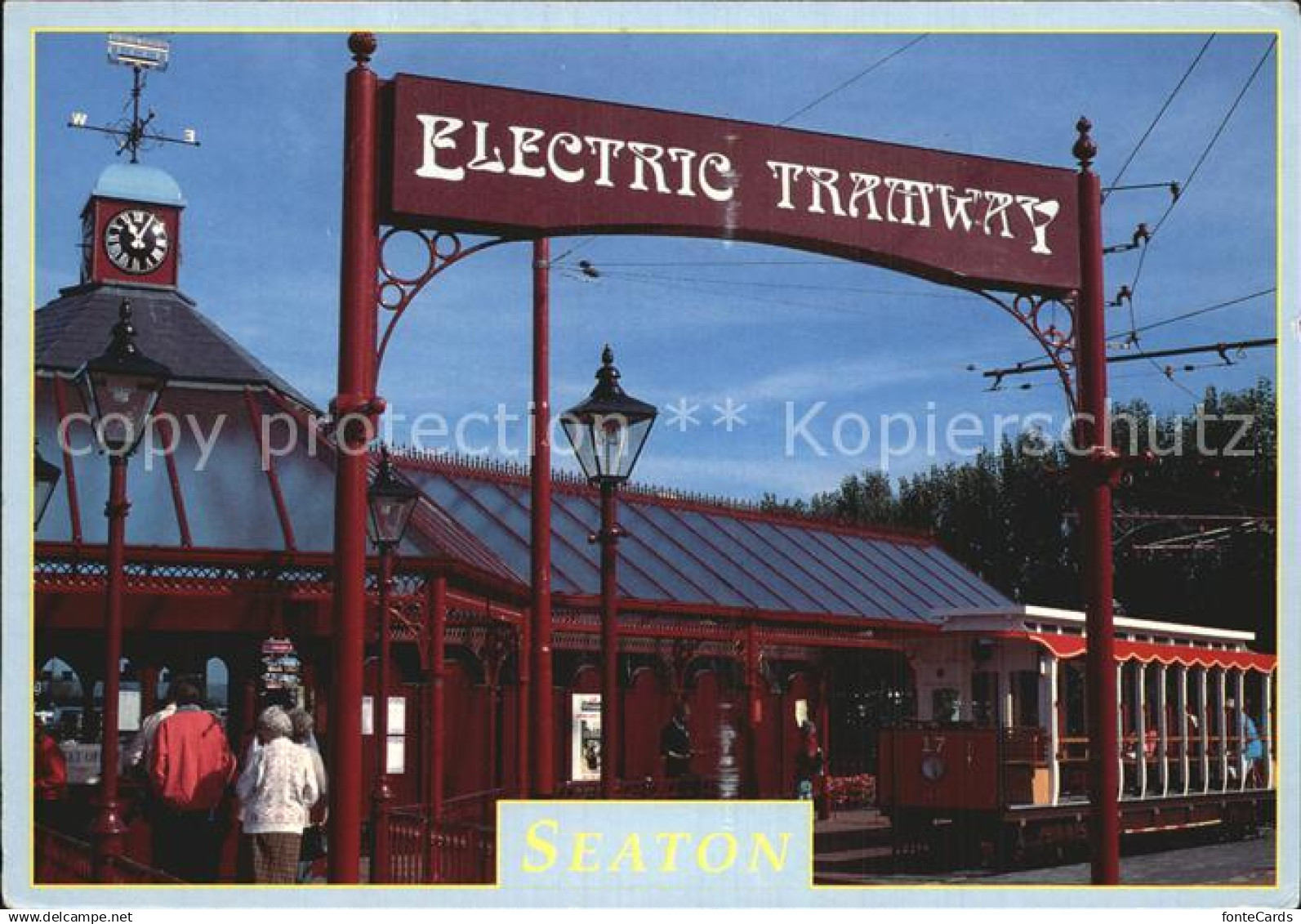 72480557 Seaton East Devon Electric Tramway Seaton East Devon