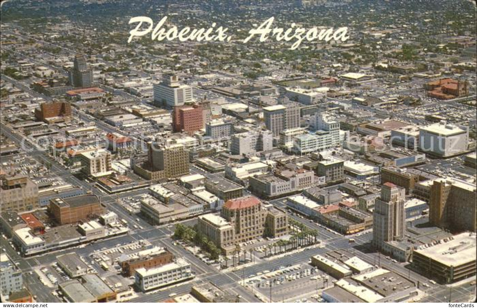 72486851 Phoenix Arizona Air view Phoenix Arizona