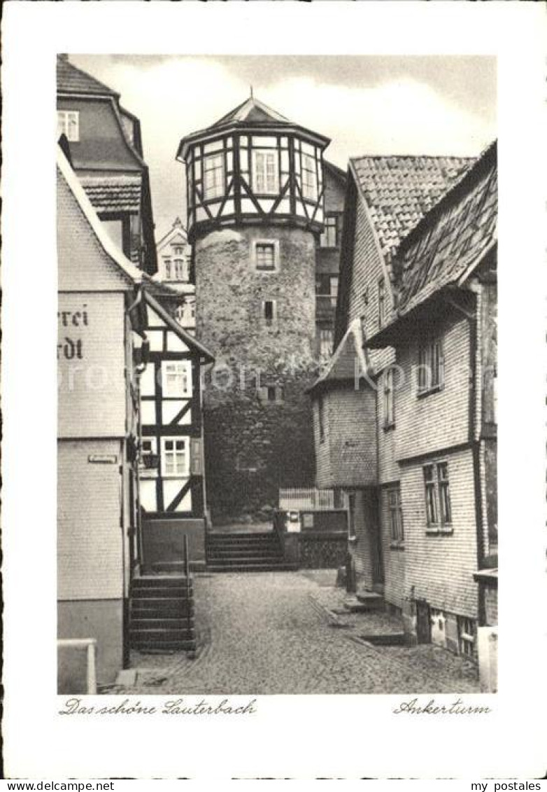 72491830 Lauterbach Hessen Ankerturm Altstadt Lauterbach