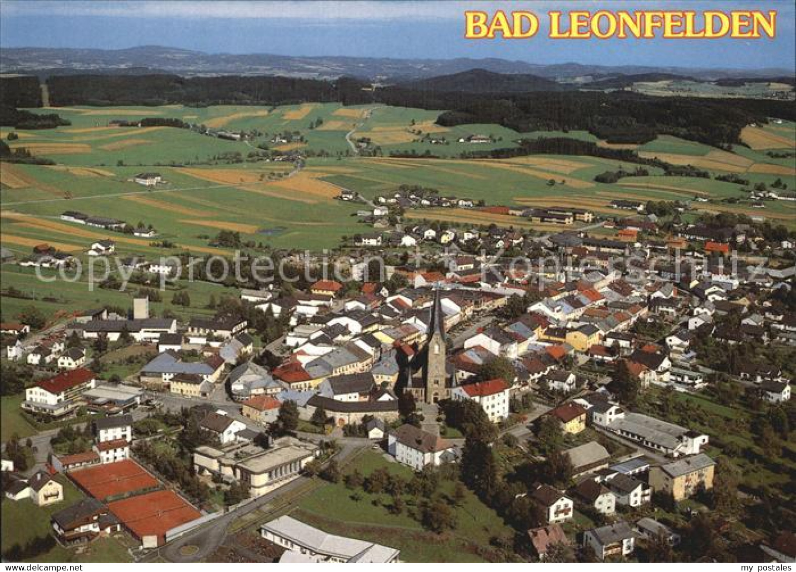 72496674 Bad Leonfelden Moor und Kneippkurort Fliegeraufnahme Bad Leonfelden