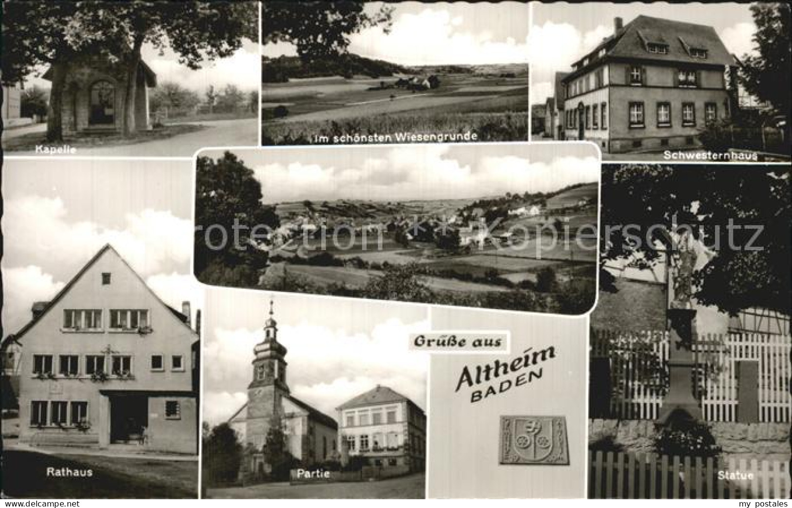 72498650 Altheim Ehingen Kapelle Im schoenen Wiesengrunde Schwesternhaus Rathaus