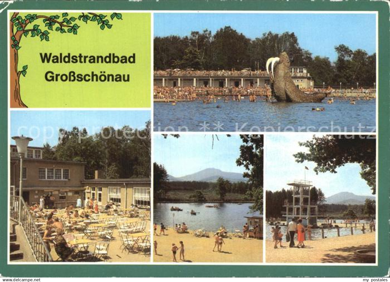 72499664 Grossschoenau Sachsen Waldstrandbad