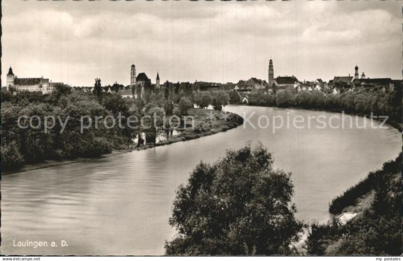 72518545 Lauingen Donau Panorama