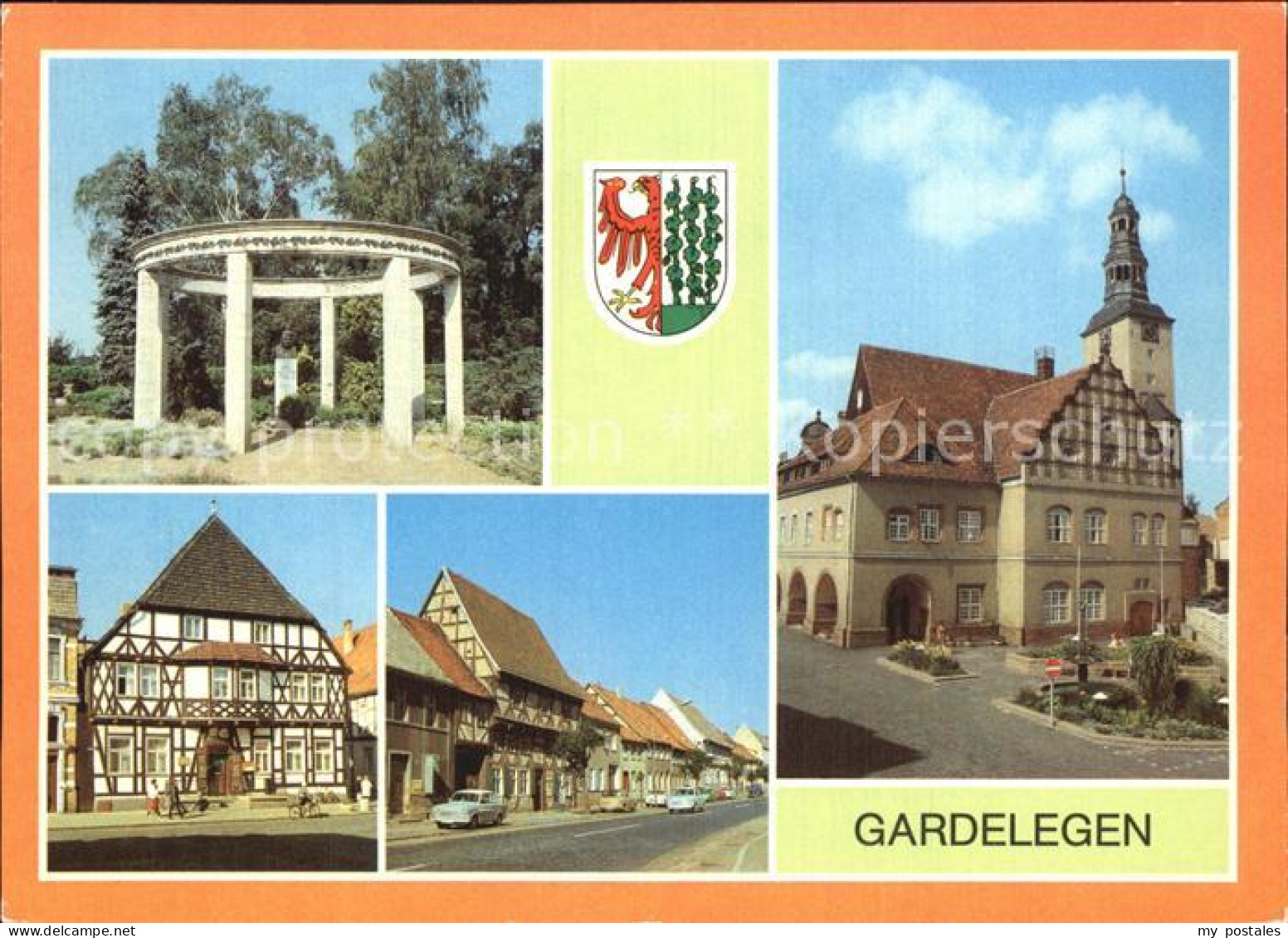 72519049 Gardelegen Grabmal Otto Reutters Rathaus Stadtmauer Sandstrasse Gardele