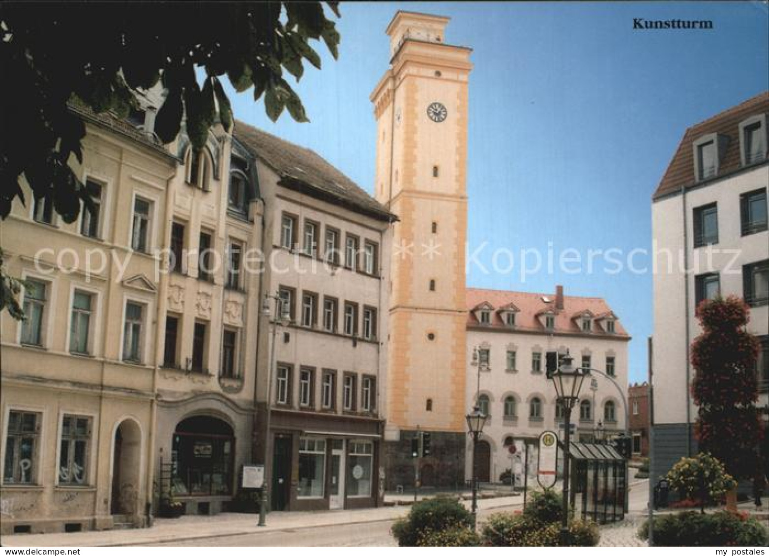 72519576 Altenburg Thueringen Skatstadt Kunstturm Altenburg