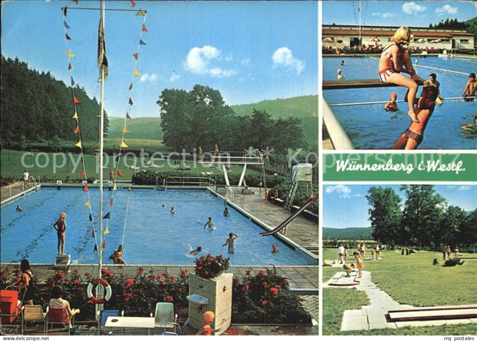 72524323 Wuennenberg Freibad Liegewiese Kneipp Luftkurort Bad Wuennenberg