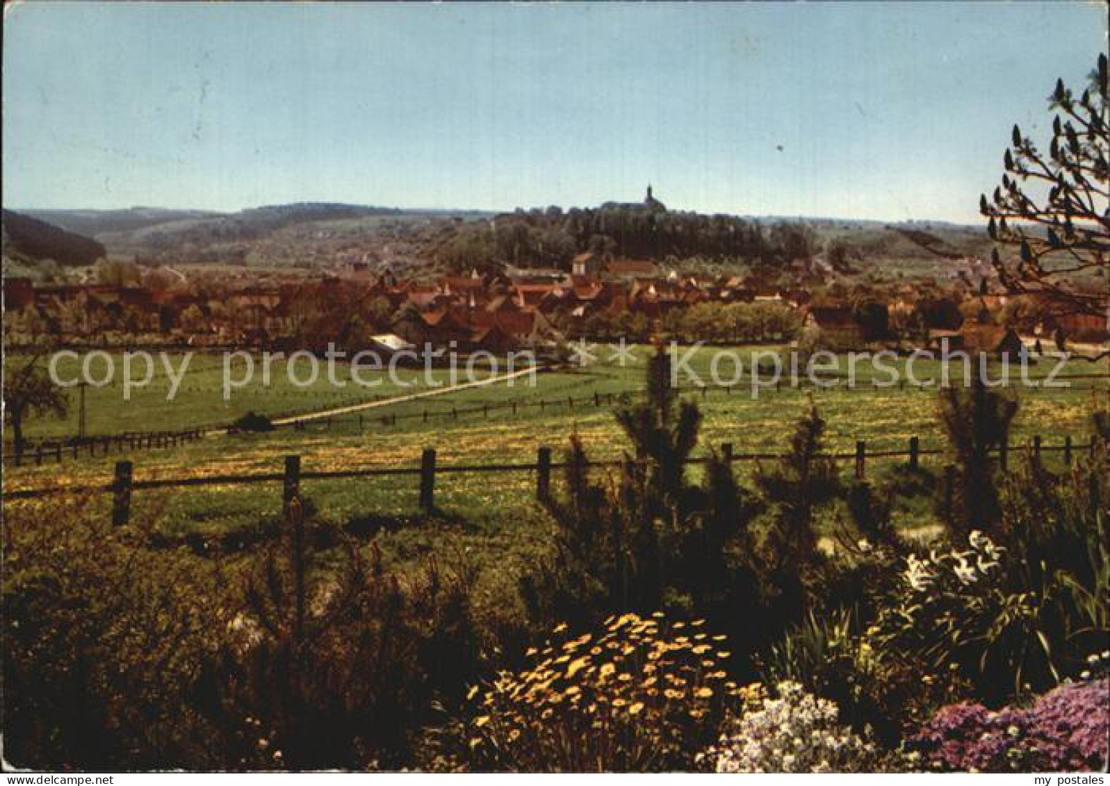 72524324 Wuennenberg Panorama Blick auf Ober und Unterstadt Kneipp Luftkurort Ba