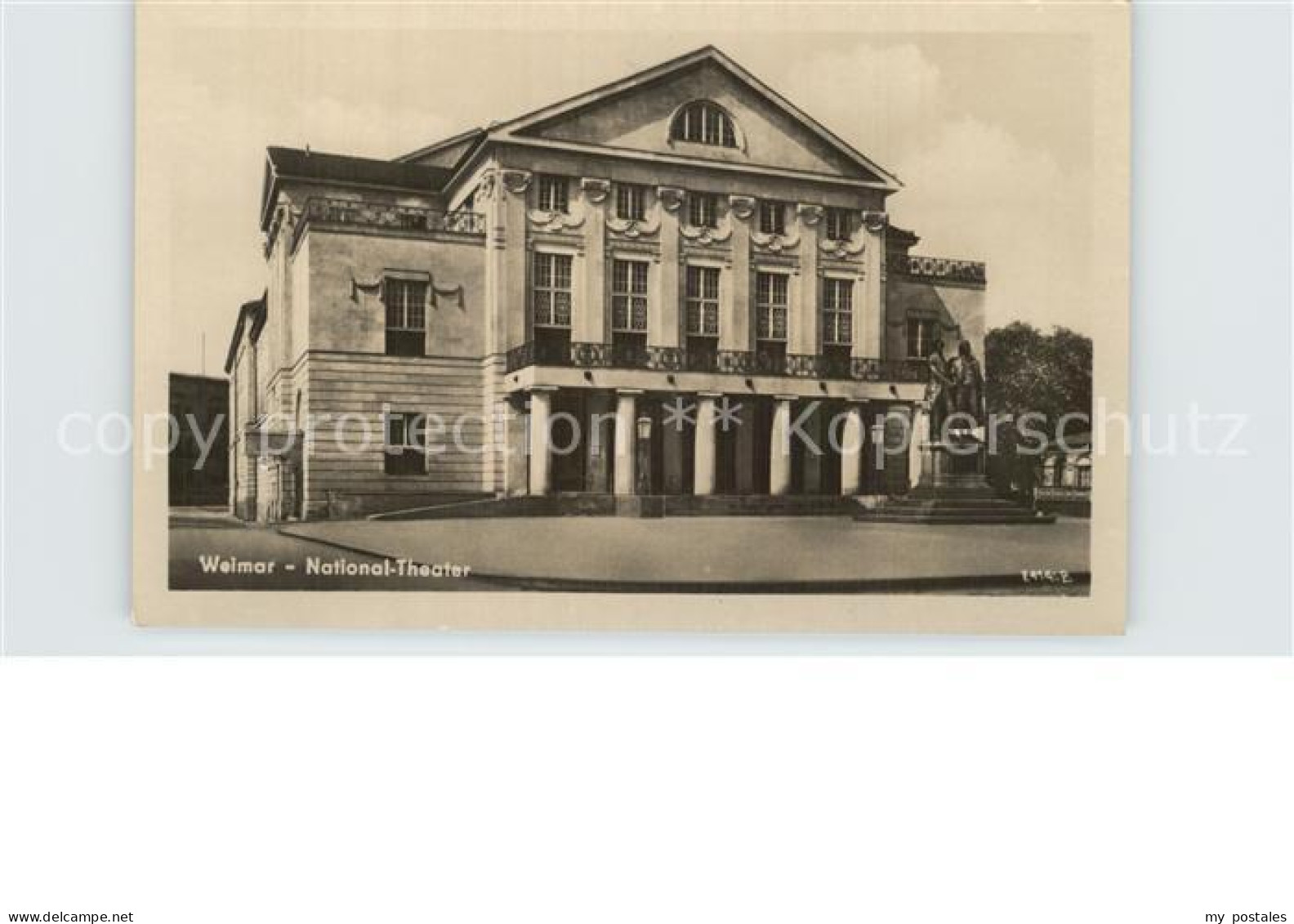 72526733 Weimar Thueringen Nationaltheater Weimar