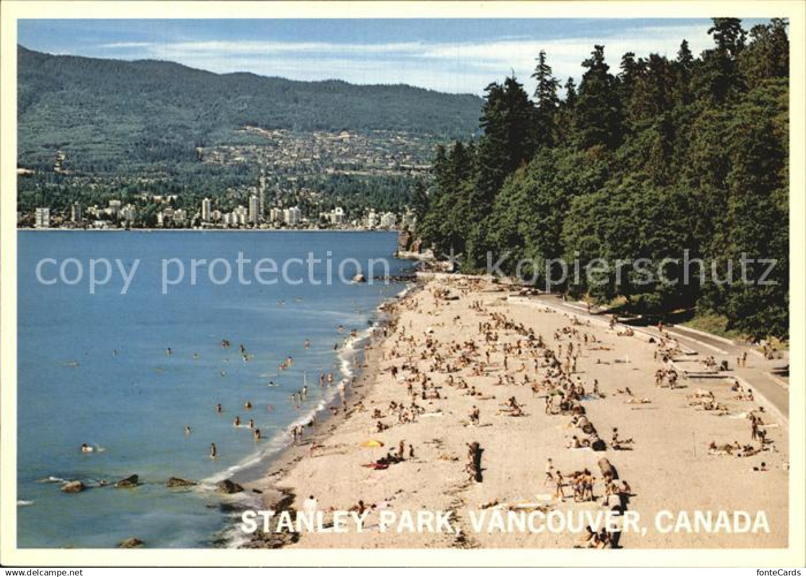 72537539 Vancouver British Columbia Stanley Park Beach Vancouver