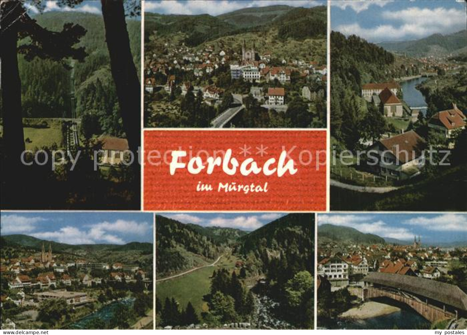 72540628 Forbach Baden Fliegeraufnahme Murgtal Forbach