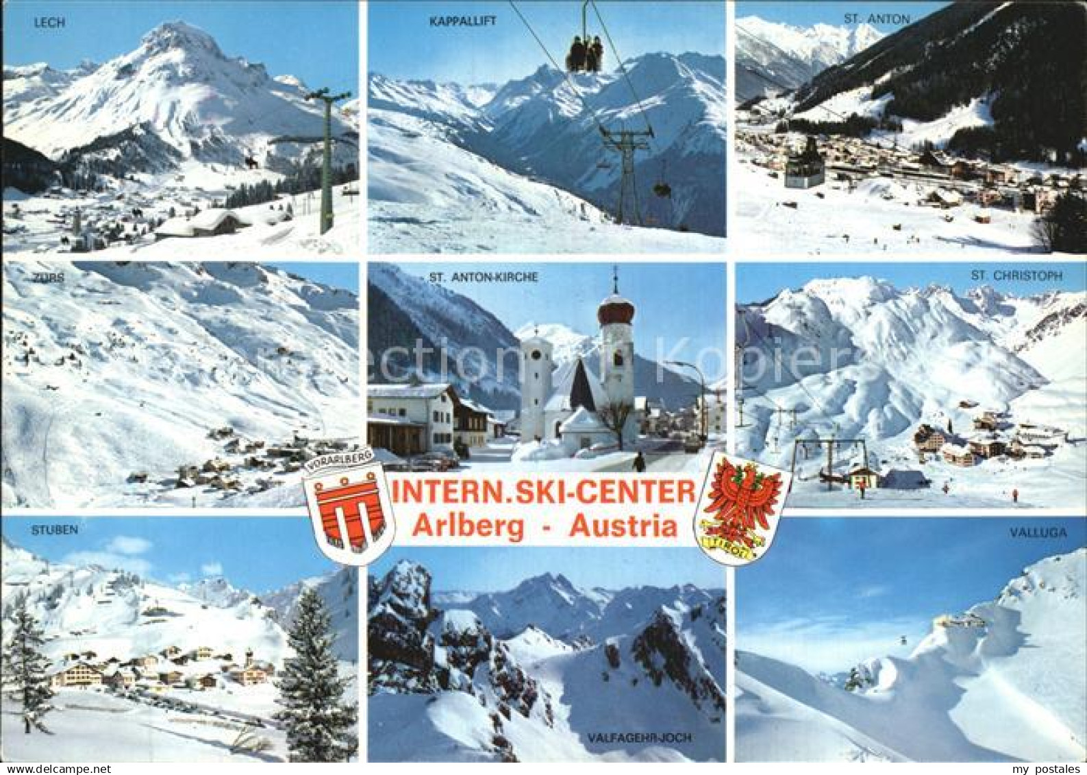 72544127 St Anton Arlberg St. Anton-Kirche Kappallift Stuben Valluga Lech