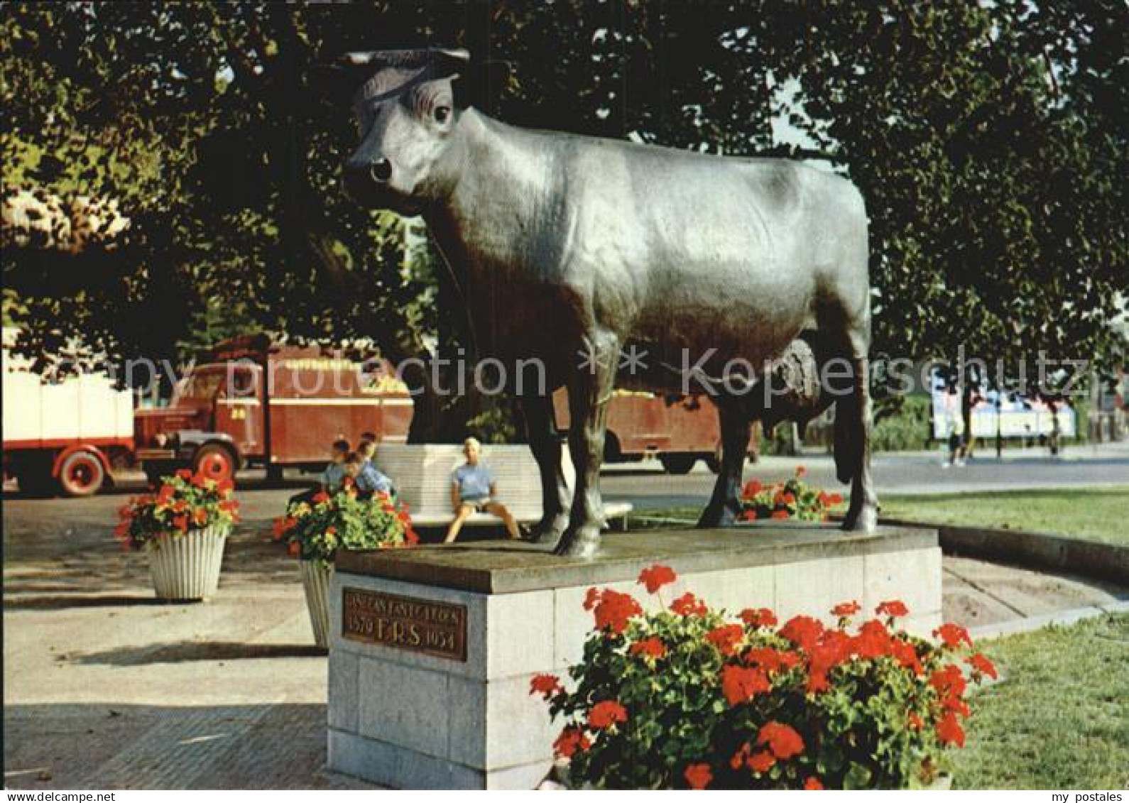 72545406 Leeuwarden Monument Fries Rundvee Stamboek Leeuwarden