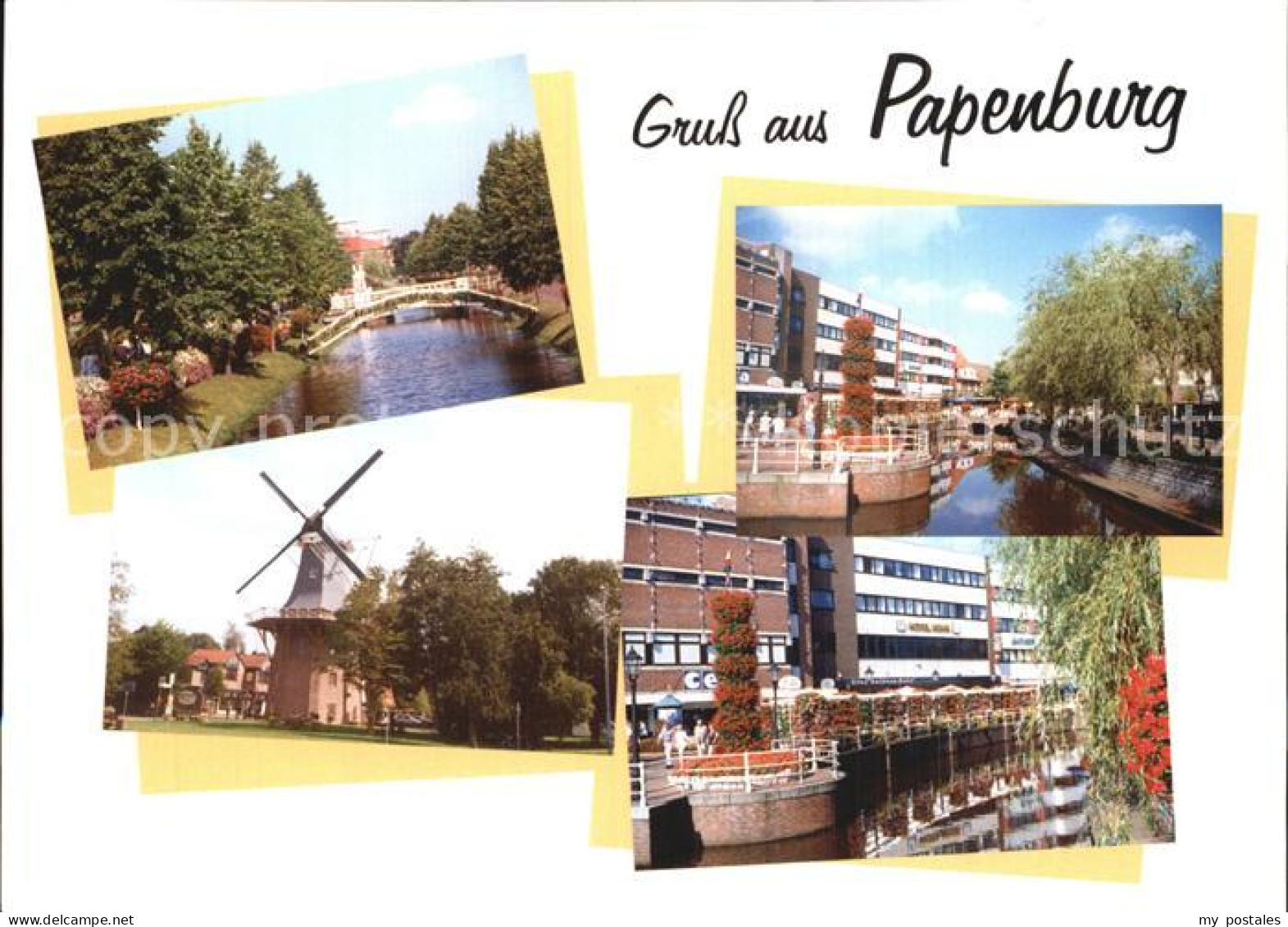 72554775 Papenburg Windmuehle Kanal Papenburg