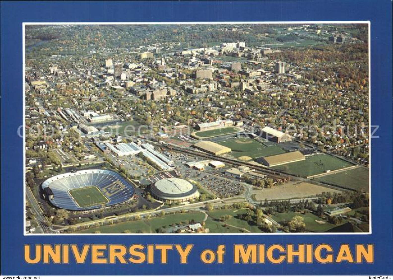 72556334 Detroit_Michigan Fliegeraufnahme University of Michigan