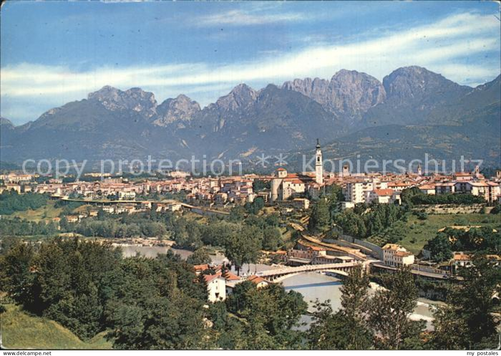 72556651 Belluno Panorama Gruppe dello Schiara Belluno