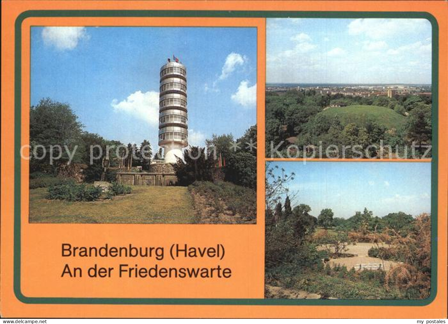 72557327 Brandenburg Havel Friedenswarte Volkspark Marienberg Brandenburg