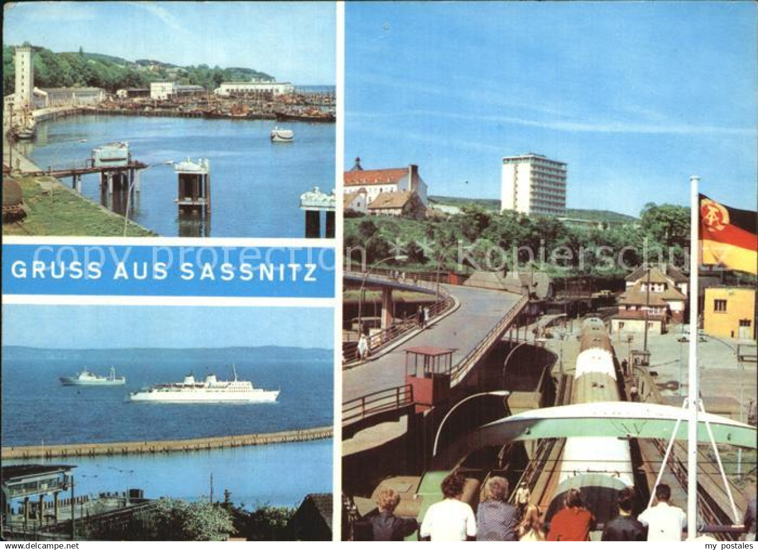 72557472 Sassnitz Ostseebad Ruegen Fischereihafen MS Sassnitz