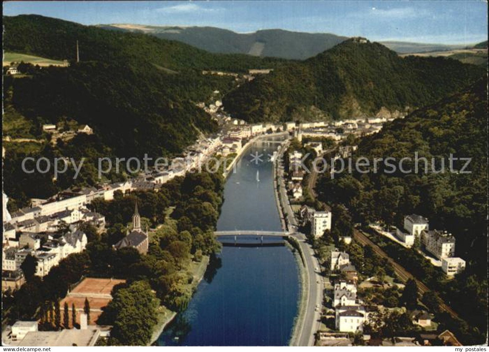 72566759 Bad Ems Fliegeraufnahme Lahnpartie Bad Ems