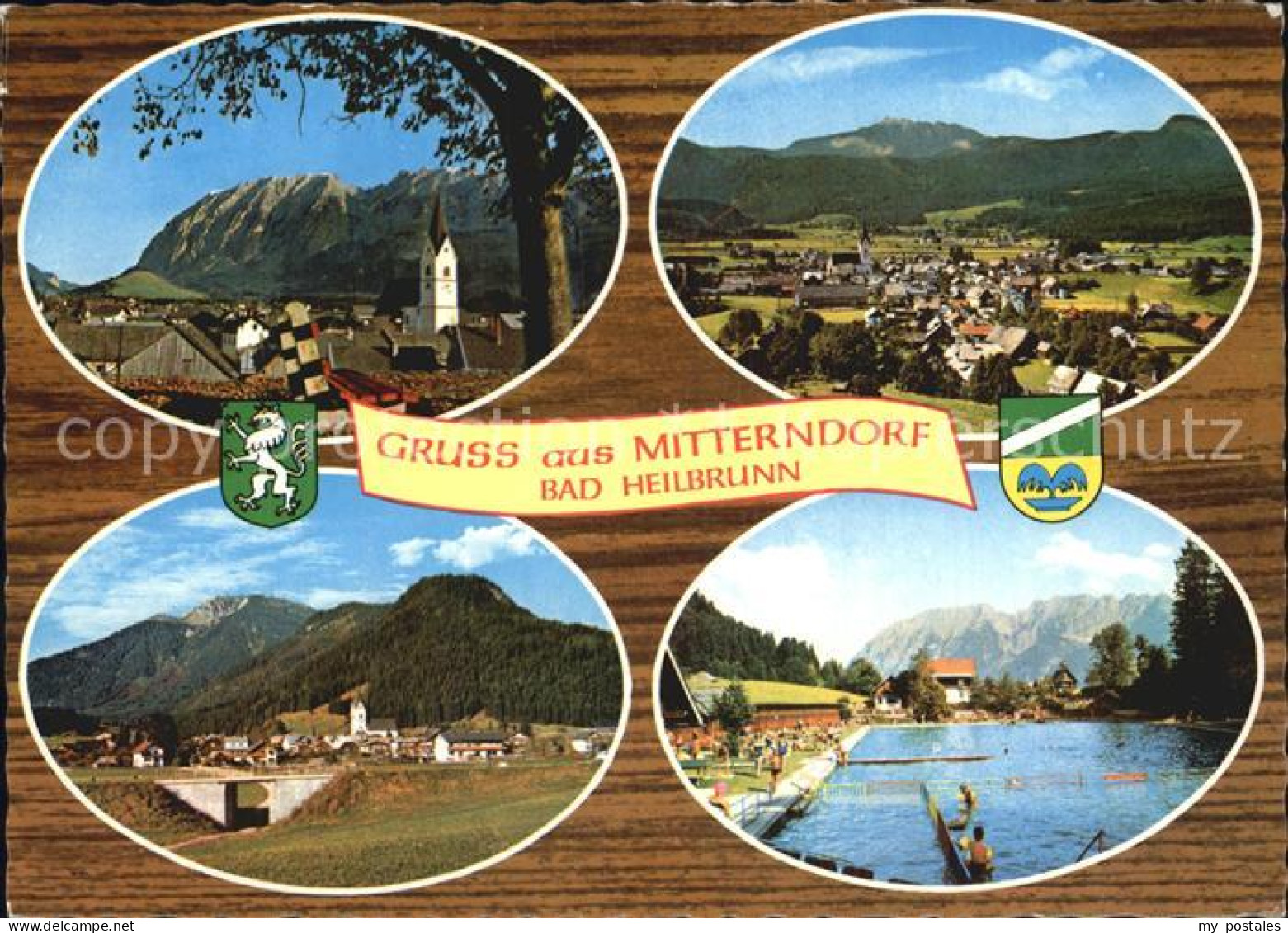 72566983 Mitterndorf Bad Grimming Kamm Lawinenstein Freibad Mitterndorf Bad