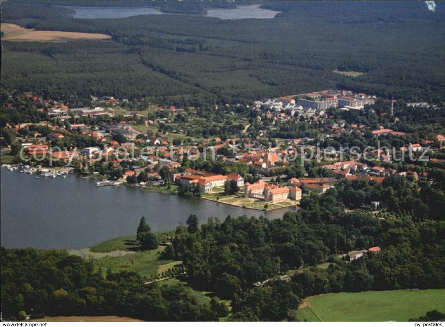 72580276 Rheinsberg Schloss Rheinsberg Luftaufnahme