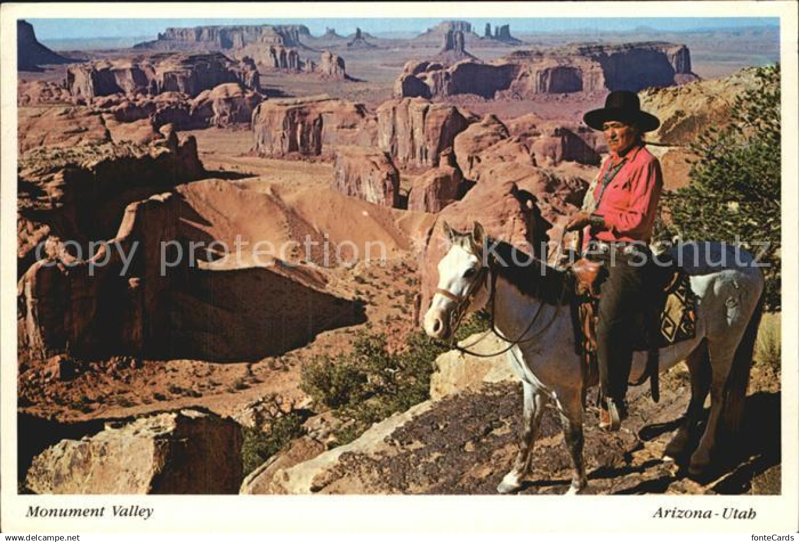 72582730 Arizona_US-State Monument Valley from Hunts Mesa