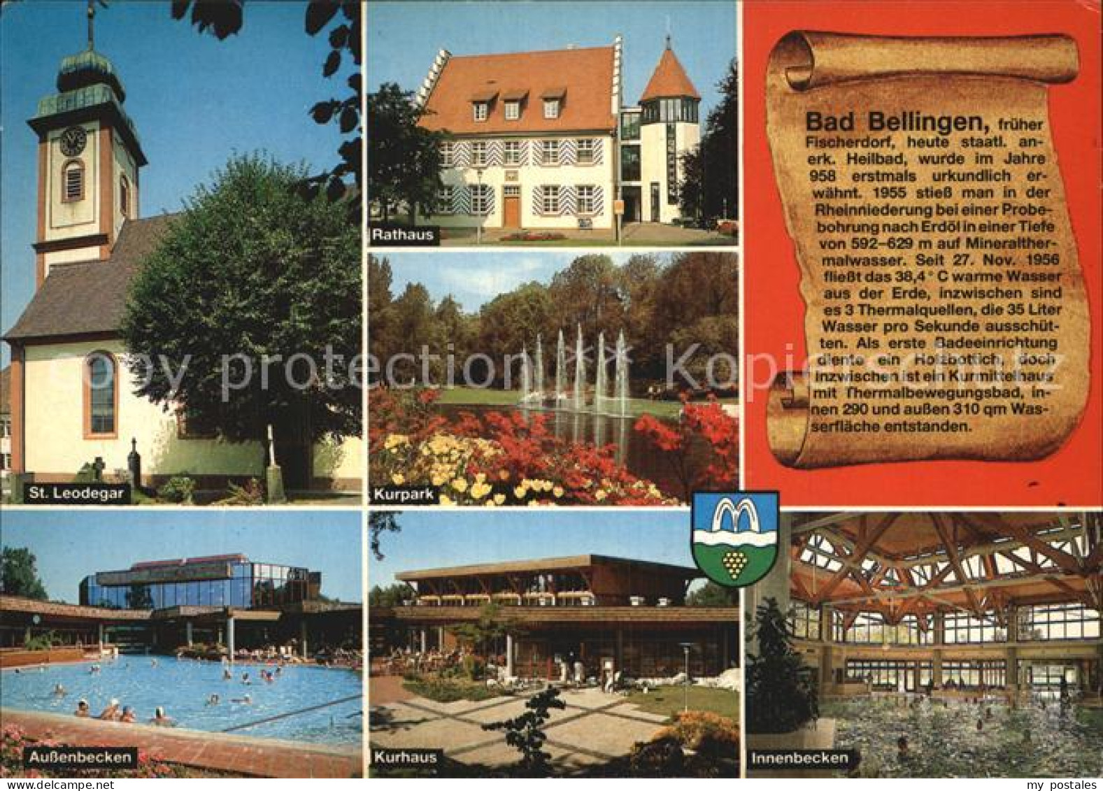 72583837 Bad Bellingen Kurhaus Kurpark Rathaus Bad Bellingen