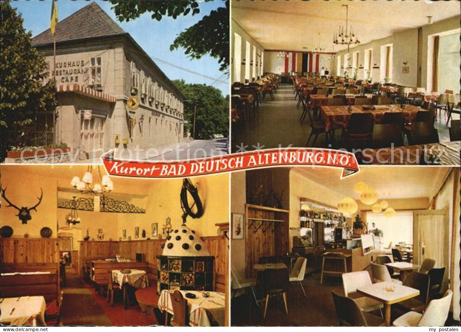 72591285 Bad Deutsch-Altenburg Kurhaus Bauernstube Speisesaal Espresso Bad Deuts