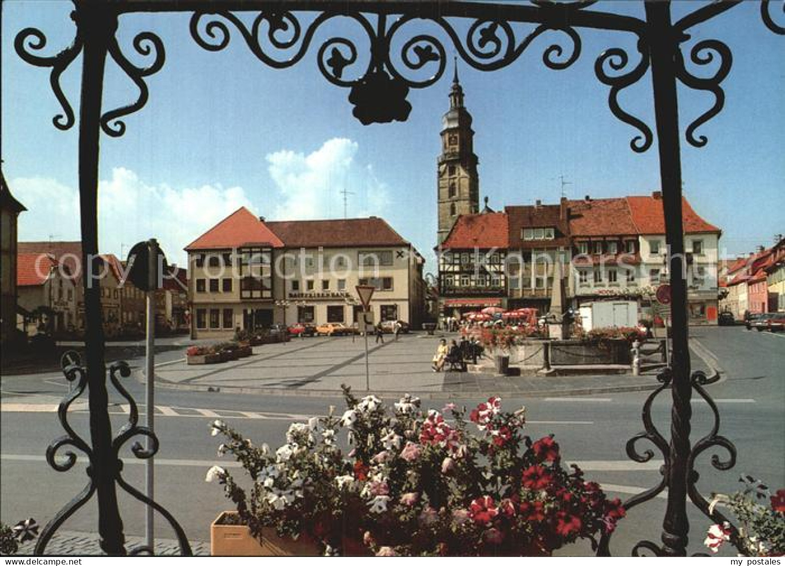 72602635 Bad Koenigshofen Marktplatz Kurverwaltung Bad Koenigshofen