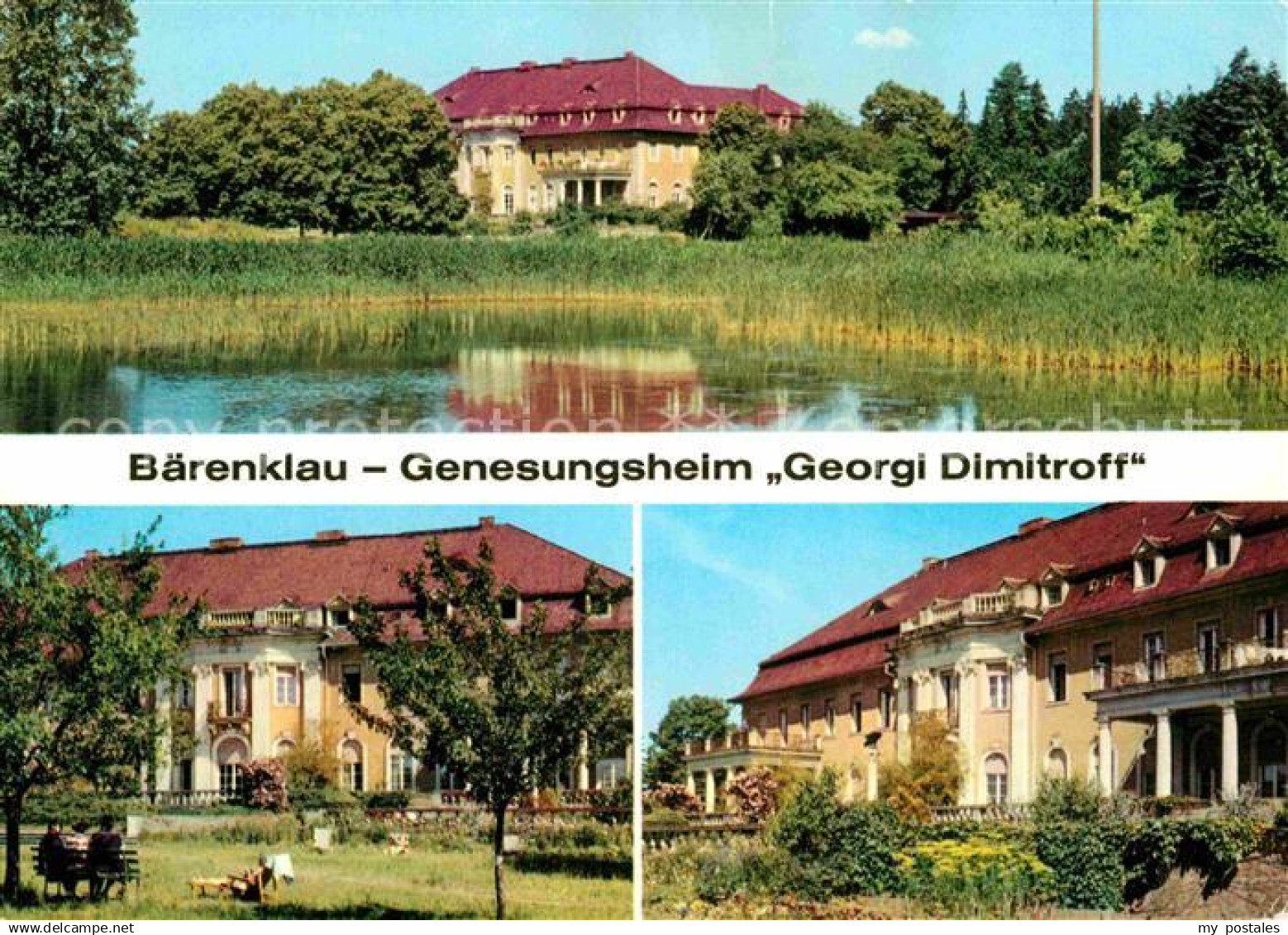 72618700 Baerenklau Niederlausitz Genesungsheim Georgi Dimitroff