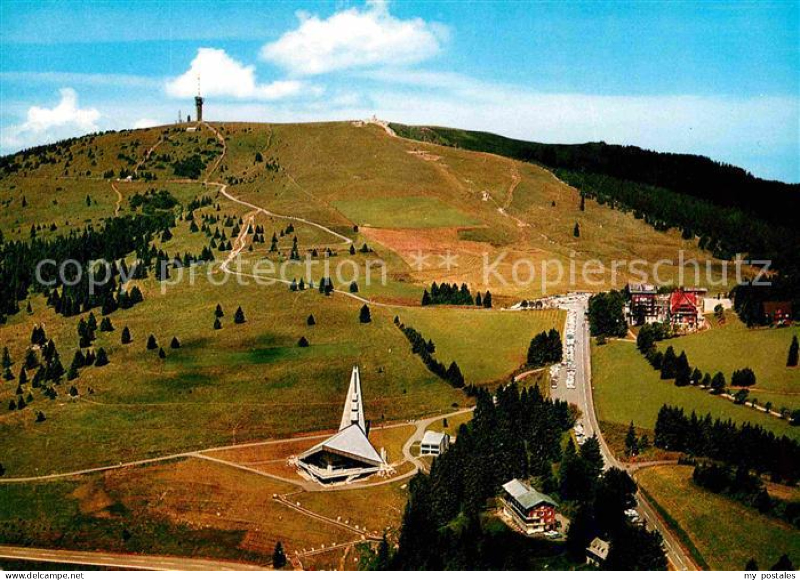 72619332 Feldberg Schwarzwald Fliegeraufnahme Feldberg