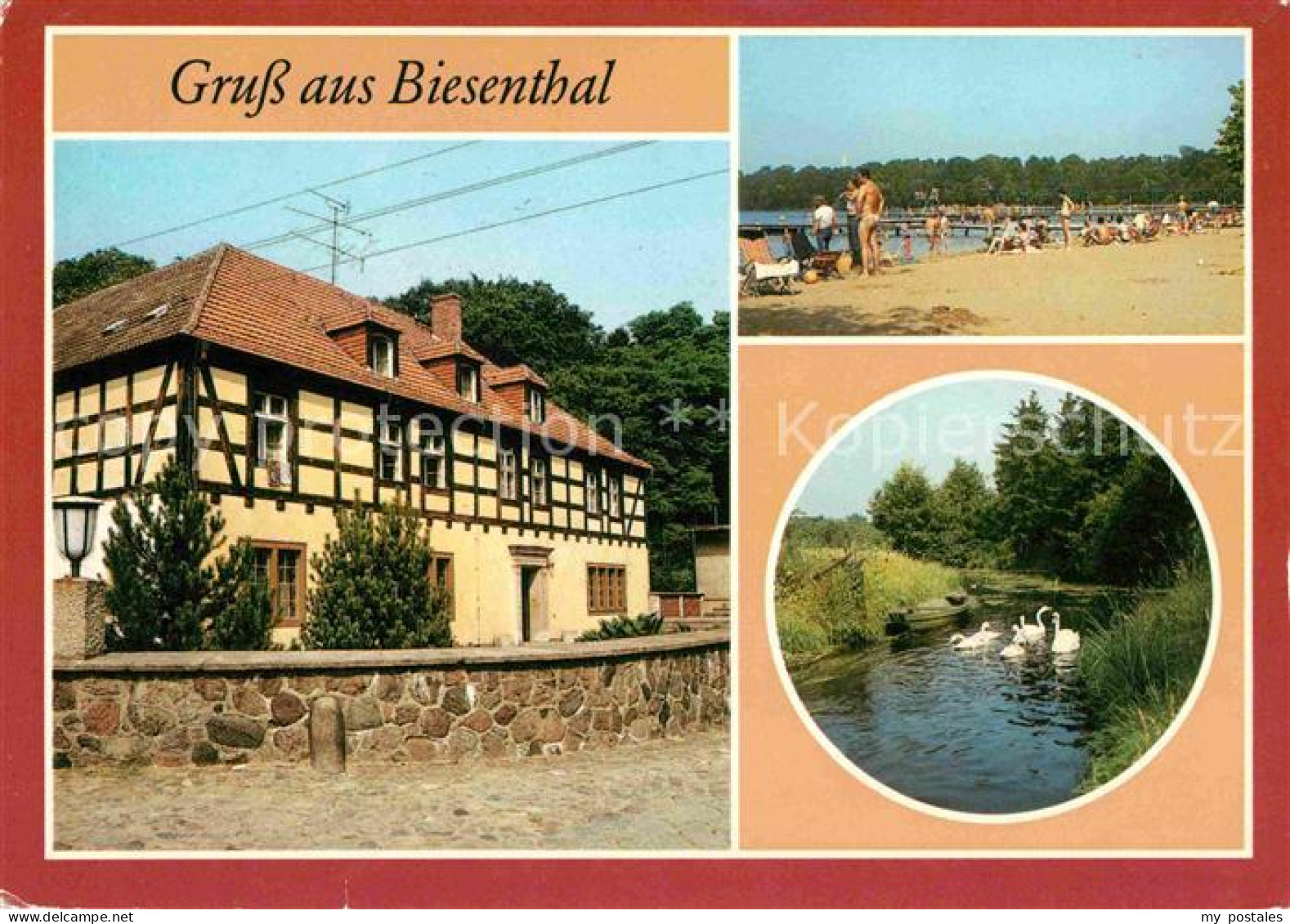 72626463 Biesenthal-Bernau Jugendherberge Hellmuehle Strandbad Grosser Wukensee