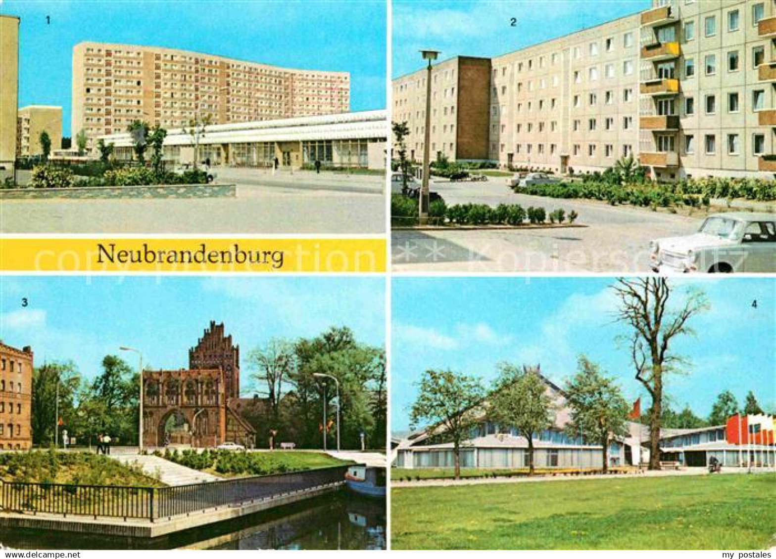 72631766 Neubrandenburg Keplerstrasse Treptower-Tor Stadthalle  Neubrandenburg