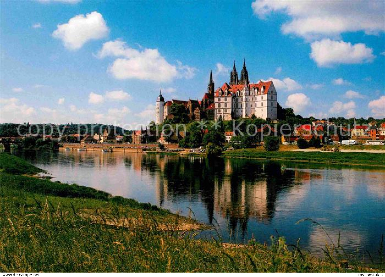 72636934 Meissen Elbe Sachsen Albrechtsburg und Dom Meissen