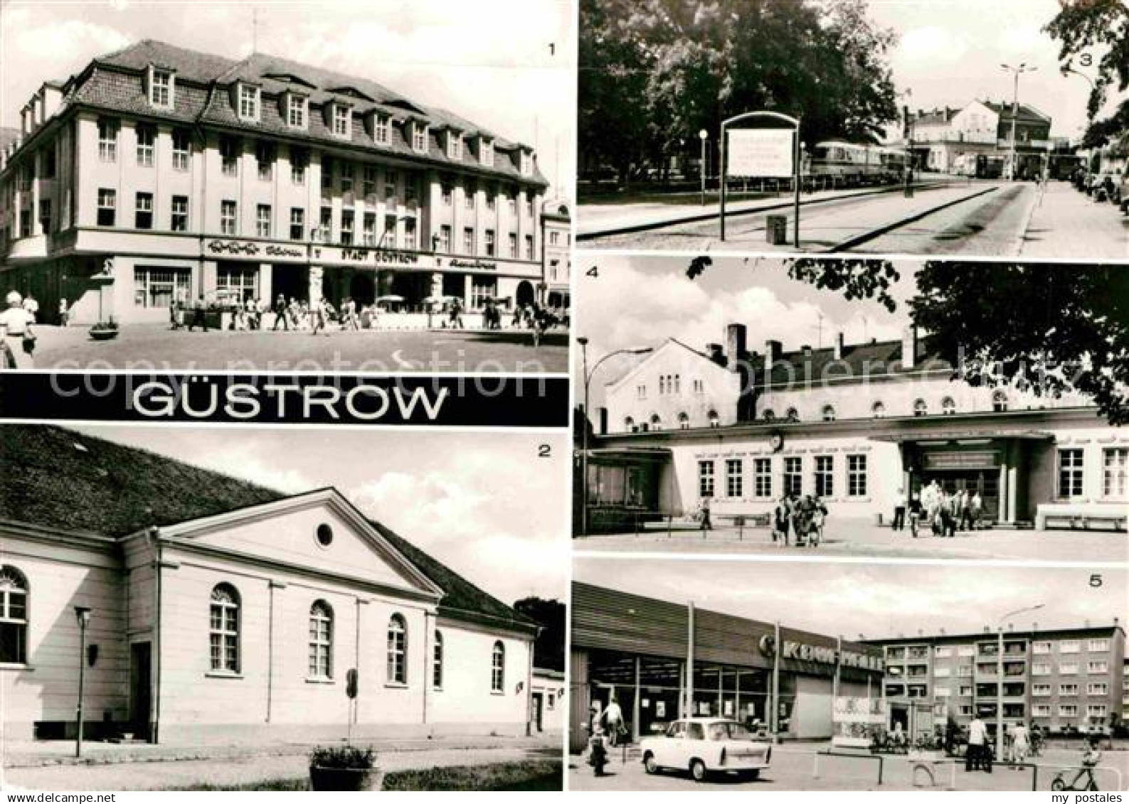 72643466 Guestrow Mecklenburg Vorpommern Hotel Stadt Guestrow Ernst Barlach Thea